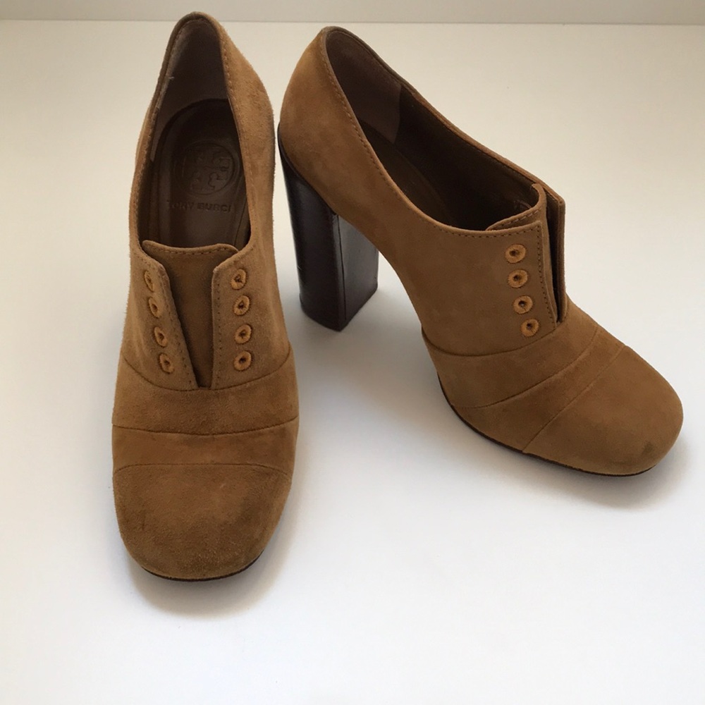 Tory Burch Jade high heeled Oxfords